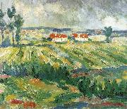 Kasimir Malevich Fields oil painting on canvas